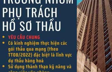 TUYÊN DỤNG KÌ 2 - 2023