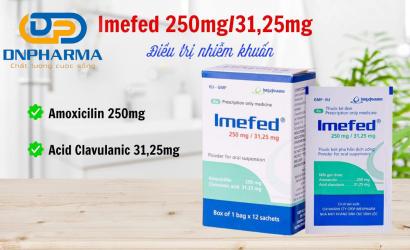 Imefed 250mg/31,25mg là thuốc gì?