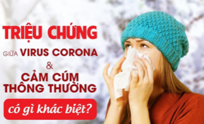 Phân biệt triệu chứng COVID-19 và viêm mũi dị ứng, cảm cúm thông thường