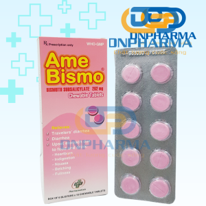 Amebismo Viên nhai hỗ trợ tiêu hóa