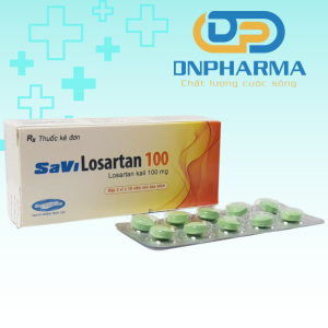 SaVi Losartan 100 Thuốc tim mạch huyết áp