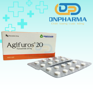 Agifuros 20 điều trị Phù phổi cấp.