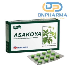 Asakoya 100mg Mediplantex giảm đau, làm dịu thần kinh 