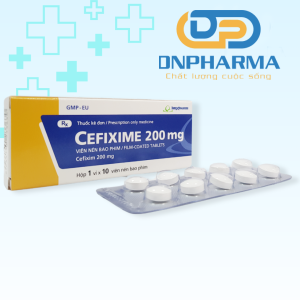 Cefixime 200mg điều trị các bệnh liên quan nhiễm khuẩn