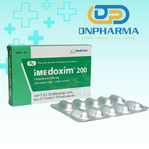 Imedoxim 200mg điều trị nhiễm khuẩn hô hấp và đường niệu hiệu quả
