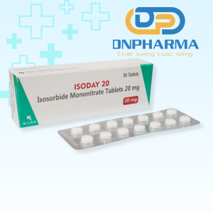 ISODAY 20MG DỰ PHÒNG TRIỆU CHỨNG ĐAU THẮT NGỰC