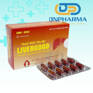 Thanh nhiệt tiêu độc Livergood điều trị tình trạng suy giảm chức năng gan 