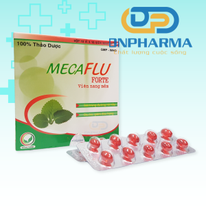 MecaFlu làm giảm triệu chứng các cơn ho, sổ mũi, đau họng, cảm cúm