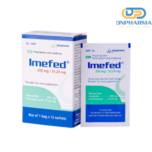 IMEFED 250MG/31,25MG