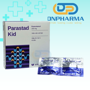 Parastad Kid chứa thành phần chính là Paracetamol, một loại thuốc giảm đau và hạ sốt không steroid phổ biến nhanh chóng và hiệu quả