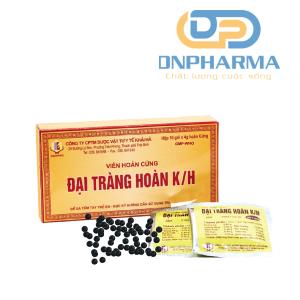 Đại tràng hoàn k/h Thông trường, kiện tỳ, ích khí, thanh nhiệt giải độc