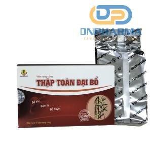 Thập toàn đại bổ bồi bổ khí huyết, cơ thể suy nhược