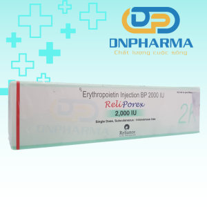 RELIPOREX 2000 IU Điều trị thiếu máu