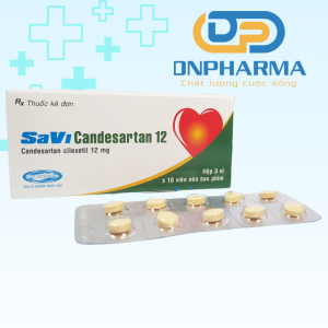SaVi Candesartan 12 điều trị tăng huyết áp
