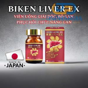 Biken Liver EX Viên uống hỗ trợ giải độc và phục hồi chức năng gan Nhật Bản